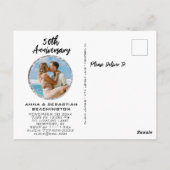 *~* Afbeelding FOTO Tortelduifjes AP54 Jubileum Briefkaart (Achterkant)