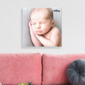 Afbeelding Fotografie van pasgeboren Baby Canvas Afdruk (Insitu (Woonkamer))