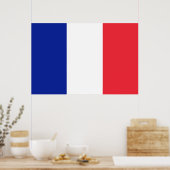 Afbeelding Frankrijk Tricolore grand Poster (Keuken)