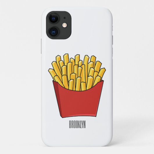 Afbeelding Franse friet cartoon Case-Mate iPhone Case (Achterkant)