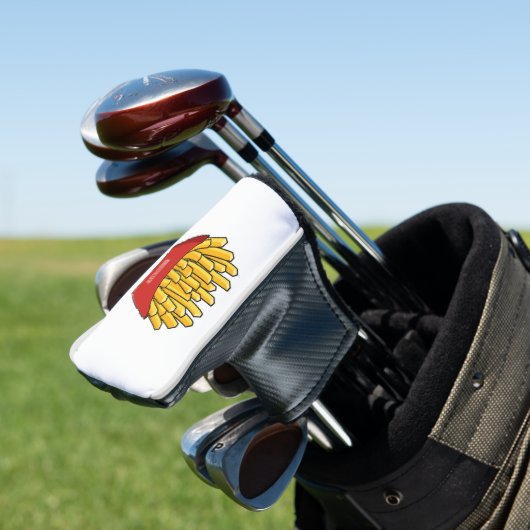 Afbeelding Franse friet cartoon Golfheadcover (Insitu)
