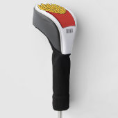 Afbeelding Franse friet cartoon Golfheadcover (Schuin)