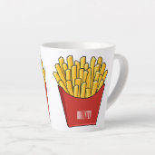 Afbeelding Franse friet cartoon Latte Mok
