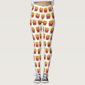 Afbeelding Franse friet cartoon Leggings (Voorkant)