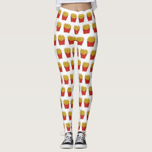 Afbeelding Franse friet cartoon Leggings