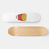 Afbeelding Franse friet cartoon Persoonlijk Skateboard (Horizontaal)