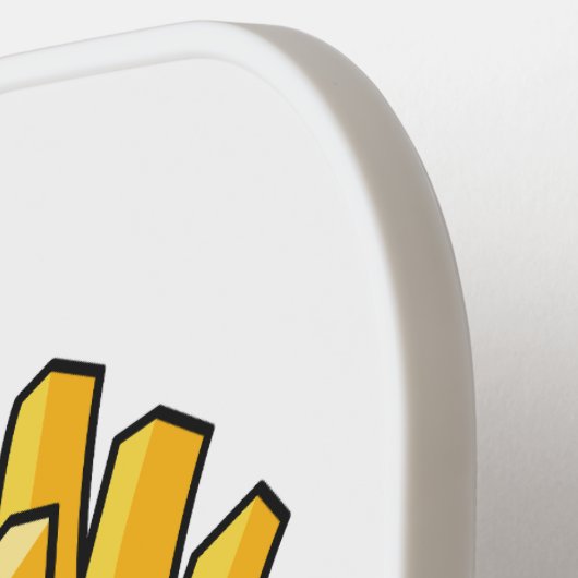 Afbeelding Franse friet cartoon Pickleball Paddle (Links Detail)