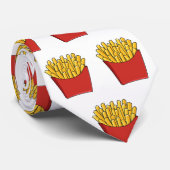 Afbeelding Franse friet cartoon Stropdas (Opgerold)