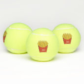 Afbeelding Franse friet cartoon Tennisballen (Multi)