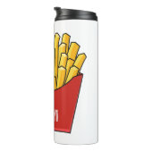 Afbeelding Franse friet cartoon Thermosbeker (Geroteerd rechts)