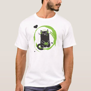 Afbeelding Gamer Cat T-shirt