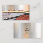 Afbeelding gecertificeerde openbare accountant CPA Visitekaartje (Voorkant / Achterkant)