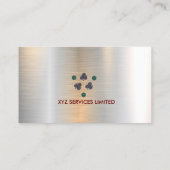 Afbeelding gecertificeerde openbare accountant CPA Visitekaartje (Achterkant)