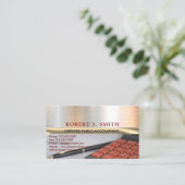 Afbeelding gecertificeerde openbare accountant CPA Visitekaartje (Staand voorkant)