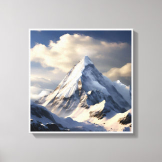 Afbeelding gedrukt op canvas voor mooie kleuren, 1 afdruk