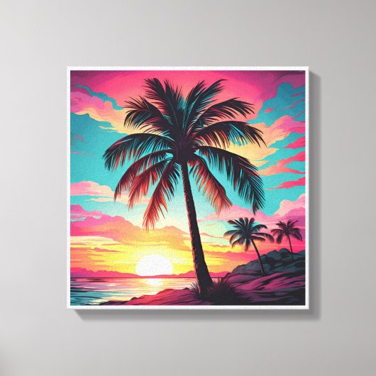 Afbeelding gedrukt op canvas voor mooie kleuren, 7 afdruk (Voorkant)