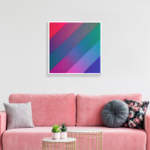 Afbeelding gedrukt op doek voor mooie kleuren, 11 canvas afdruk (Insitu (Woonkamer))