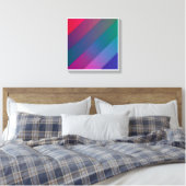 Afbeelding gedrukt op doek voor mooie kleuren, 11 canvas afdruk (Insitu (Slaapkamer))