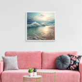 Afbeelding gedrukt op doek voor mooie kleuren, 184 canvas afdruk (Insitu (Woonkamer))