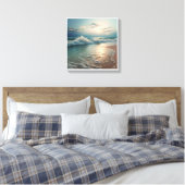 Afbeelding gedrukt op doek voor mooie kleuren, 184 canvas afdruk (Insitu (Slaapkamer))