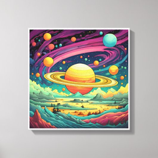 Afbeelding gedrukt op doek voor mooie kleuren, 193 canvas afdruk (Voorkant)