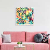 Afbeelding gedrukt op doek voor mooie kleuren, 29 canvas afdruk (Insitu (Woonkamer))