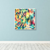 Afbeelding gedrukt op doek voor mooie kleuren, 29 canvas afdruk (Insitu (Houten vloer))