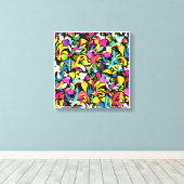 Afbeelding gedrukt op doek voor mooie kleuren, 31 canvas afdruk (Insitu (Houten vloer))