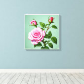 Afbeelding gedrukt op doek voor mooie kleuren, 69 canvas afdruk (Insitu (Houten vloer))