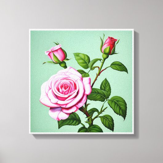 Afbeelding gedrukt op doek voor mooie kleuren, 69 canvas afdruk (Voorkant)