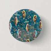 Afbeelding Geishas Ronde Button 3,2 Cm (Voorkant)