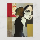 Afbeelding gemengde kleuren briefkaart (Voorkant)