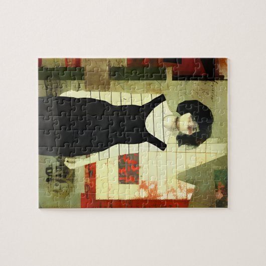 Afbeelding gemengde kleuren legpuzzel (Horizontaal)