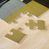 Afbeelding gemengde kleuren legpuzzel (Zijkant)