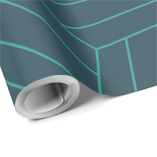 Afbeelding geometriepatroon cadeaupapier (Rol Hoek)