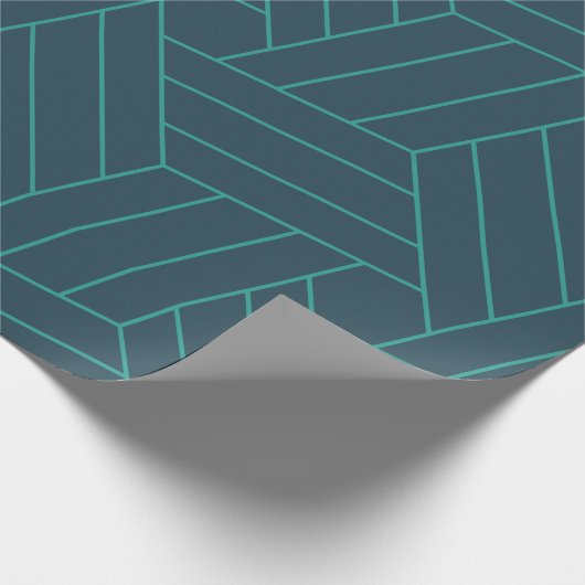 Afbeelding geometriepatroon cadeaupapier (Hoek)