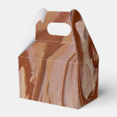 Afbeelding gesmolten chocolade textuur bedankdoosjes (Achterkant)