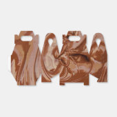 Afbeelding gesmolten chocolade textuur bedankdoosjes (Uitgevouwen)