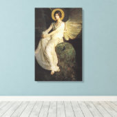 Afbeelding gevlekt op een steen door Abbott Thayer Canvas Afdruk (Insitu (Houten vloer))