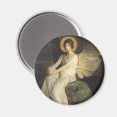 Afbeelding gevlekt op een steen door Abbott Thayer Magneet (Voorkant / Achterkant)