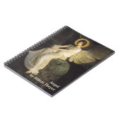 Afbeelding gevlekt op een steen door Abbott Thayer Notitieboek (Linkerzijde)