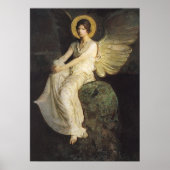 Afbeelding gevlekt op een steen door Abbott Thayer Poster (Voorkant)