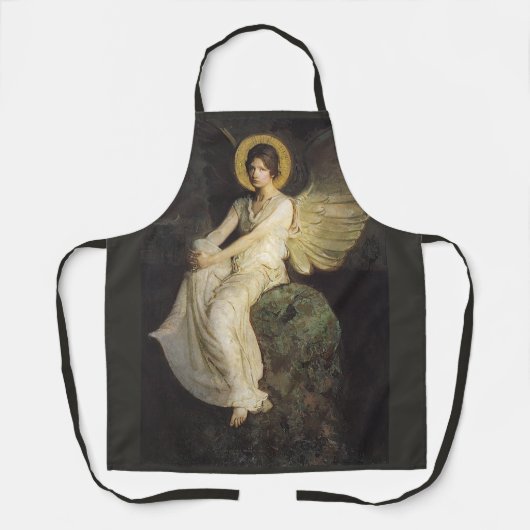 Afbeelding gevlekt op een steen door Abbott Thayer Schort (Voorkant)