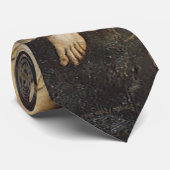 Afbeelding gevlekt op een steen door Abbott Thayer Stropdas (Opgerold)