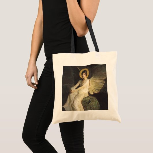Afbeelding gevlekt op een steen door Abbott Thayer Tote Bag (Voorkant (product))