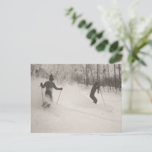  afbeelding, geweldig poeder! briefkaart (Staand voorkant)