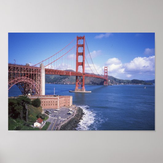 Afbeelding Golden Gate Bridge Poster (Voorkant)