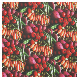 Afbeelding groenten en fruit stof