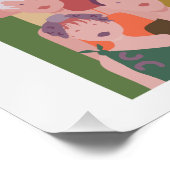 afbeelding groep mensen  perfect poster (Hoek)