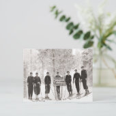  afbeelding, groepsfoto briefkaart (Staand voorkant)